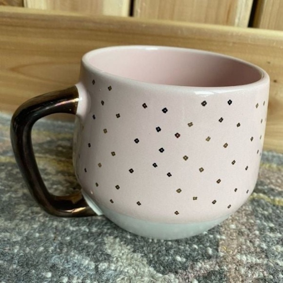 Threshold Pink and Bronze Dotted Mug - Picture 1 of 4